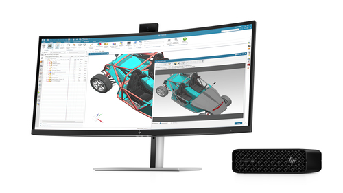 HP Z2 Mini G1i Workstation - Intel Core Ultra 7 265K - 32 GB - 1 TB SSD - Mini PC - Black - Intel W880 Chip - Windows 11 P