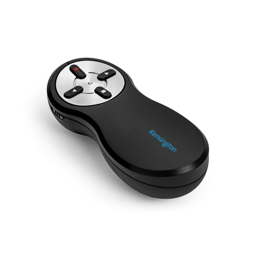 Kensington 33374EU Wireless Device Remote Control - For PC, Mac - Radio Frequency - 20 m Operating Distance - BatteryBlack