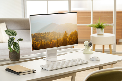 ASUS V400 AiO VM441QA-WPC053W Copilot+ PC. Product type: All-in-One PC. Display diagonal: 60.5 cm (23.8"), HD type: Full H