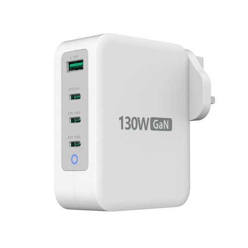 Adattatore CA j5create - 130 W - Adattatore universale - Per Dispositivo USB tipo C, Dispositivo USB Tipo A, Mobile Phone,