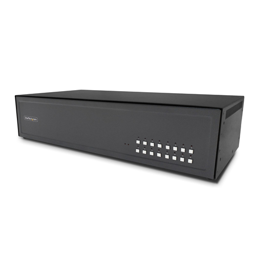 StarTech.com Analog KVM Switchbox - TAA Compliant - 16 Computer(s) - 2560 x 1600 - 35 x USB - USB 2.0 - HDMI - 17 x DVI - 
