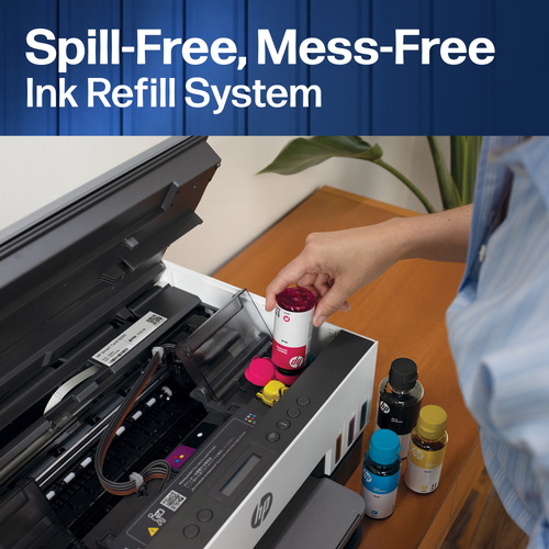 HP 7306 Smart Tank Inkjet Multifunction Printer - Copier/Printer/Scanner - 4800 x 1200 dpi Print