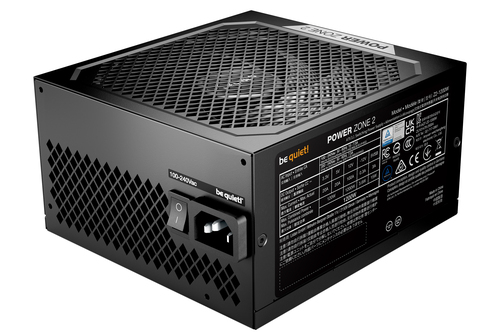 be quiet! Power Zone 2 ATX 3.1, EPS12V v2.92 Modular Stromversorgung - 1,20 kW - Schwarz - 120 V AC, 230 V AC Eingang - 3.