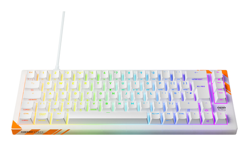 CHERRY K5 Pro TMR G8E-24200 Gaming-Tastatur - Kompakt - Kabel Konnektivität - USB Typ-A Schnittstelle - RGB LED - Englisch