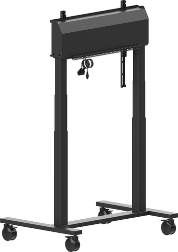 iiyama Display-Wagen - 120 kg Belastbarkeit - 4 Rollen - 101,60 mm Rollengröße - 1036 mm Breite x 738 mm Tiefe x 1800 mm H