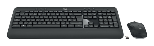 Logitech MK540 Keyboard & Mouse - QWERTZ - Hungarian - USB Wireless RF - USB Wireless RF - Optical - 1000 dpi - Scroll Whe