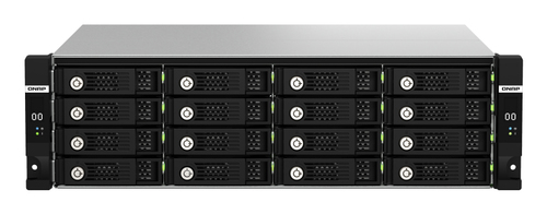 QNAP TL-R1620SDC Laufwerksgehäuse 12Gb/s SAS, SATA/600 - Mini-SAS HD Host Interface - 3U Rackmount - Hot-Swapping-fähige E