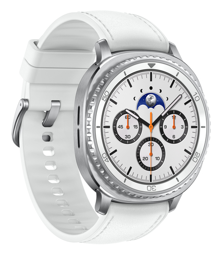 Samsung Galaxy Watch8 Classic SM-L500 Smart Watch - 46 mm Case Height - 46.40 mm Case Width - White Case Color - White Ban
