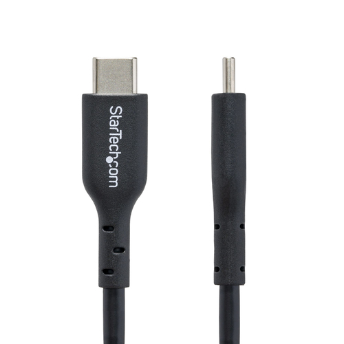 StarTech.com Chargeur USB-C de 1m, Câble USB-C, Cordon de Recharge USB 2.0 Type-C pour Ordinateur Portable, Câble de Charg
