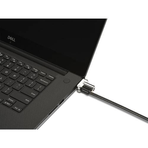 Kensington Universal Cable Lock For Notebook - 182.88 cm (72"") Cable - Patented T-bar/Key Lock - Carbon Steel - For Notebook