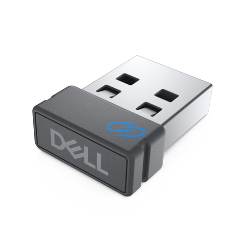 DELL Pro Keyboard and Mouse - KM5221W - UK (QWERTY) - Black. Keyboard form factor: Full-size (100%). Keyboard style: Strai
