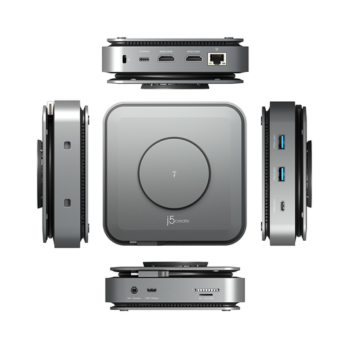j5create JCD3199-N. Übertragungstechnik: Kabelgebunden, Hostschnittstelle: USB 3.2 Gen 2 (3.1 Gen 2) Type-C, USB-Stromvers
