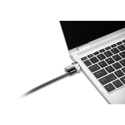 Kensington NanoSaver Keyed Laptop Lock. Product colour: Black, Stainless steel, Best uses: Laptop, Lock type: Key. Cable l