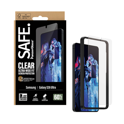 PANZERGLASS SAFE SCREEN PROTECT SAMSUNG GALAXY S26 ULTRA UWF EA
