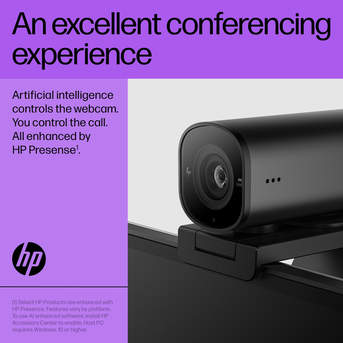 HP 325 FHD Webcam. Megapixel (approx.): 5 MP, Maximum video resolution: 1920 x 1080 pixels, Camera HD type: Full HD. Inter