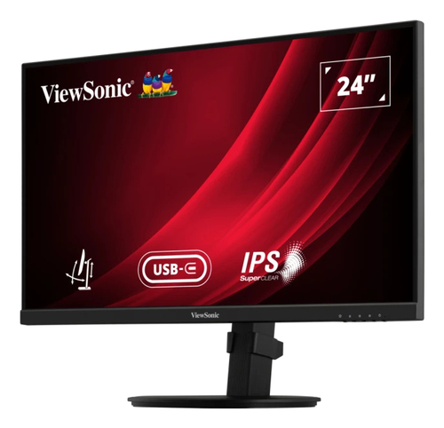 ViewSonic VG2409-MHDU-2 24 Zoll Klasse Full HD LED-Monitor - 16:9 Format - Schwarz - 60,5 cm (23,8 Zoll) Viewable - SuperC