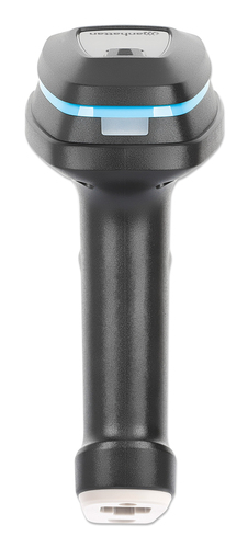 Manhattan 2D Long Range LED Barcode Scanner, USB, 450mm Scan Depth, Max Ambient Light 100,000 lux (sunlight), Supports sym