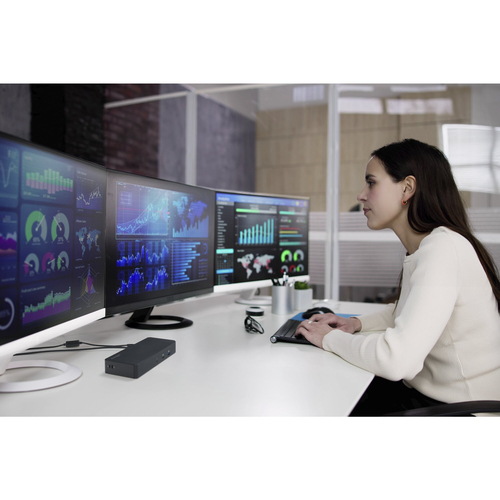 Kensington K32803EU. USB-Stromversorgung bis zu: 100 W. Ethernet LAN Datentransferraten: 10,100,1000 Mbit/s. Datenübertrag