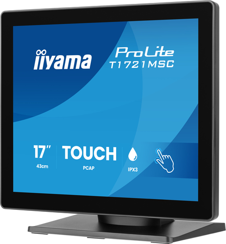 iiyama ProLite T1721MSC-B3. Bildschirmdiagonale: 43,2 cm (17"), Display-Auflösung: 1280 x 1024 Pixel, HD type: SXGA, Reakt