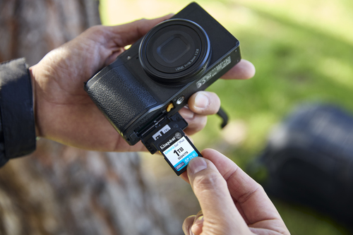 Kingston Canvas Go! Plus 1 TB SDXC - 1 - 200 MB/s Leitura - 160 MB/s Gravar