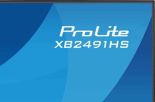 iiyama ProLite XB2491HS-B1 24 Zoll Klasse Full HD LED-Monitor - 16:9 Format - Mattschwarz - 60,5 cm (23,8 Zoll) Viewable -