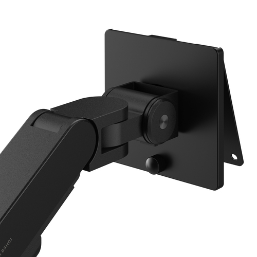 BenQ Ergo Montagearm für Monitor - Schwarz - Höhenverstellbar - 1 Unterstützte(r) Display(s)Bildschirmgröße: 43,2 cm bis 1