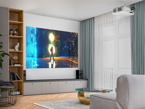 Viewsonic LX720-4KE. Projector brightness: 3500 ANSI lumens, Projector native resolution: UHD 4K (3840x2160), Contrast rat