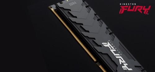 Kingston Technology FURY 16GB 4000MT/s DDR4 CL19 DIMM (Kit of 2) Renegade Black. Component for: PC, Internal memory: 16 GB