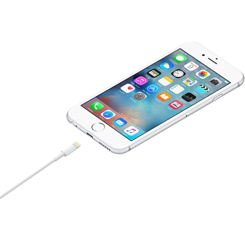 Apple Lightning to USB Cable (1m). Cable length: 1 m, Connector 1: Lightning, Connector 2: USB A. Weight: 40 g, Height: 55