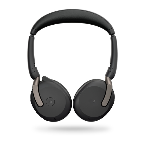 Jabra Evolve2 65 Flex Kabellos Auf den Ohren Stereo Headset - Binaural - Ohraufliegend - 20 Hz bis 20 kHz Frequenzgang - 3