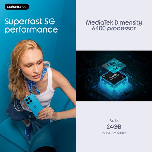 Motorola Mobility moto g87 256 GB Smartphone - 17.2 cm (6.8") Extreme AMOLED Super HD 1272 x 2772 - Octa-core (Cortex A76D