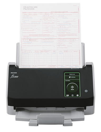 Ricoh ImageScanner fi-8040 ADF-/Manueller Einzugsscanner - 600 dpi Optische Auflösung - 24-bit Farbtiefe - 8-bit Graustufe