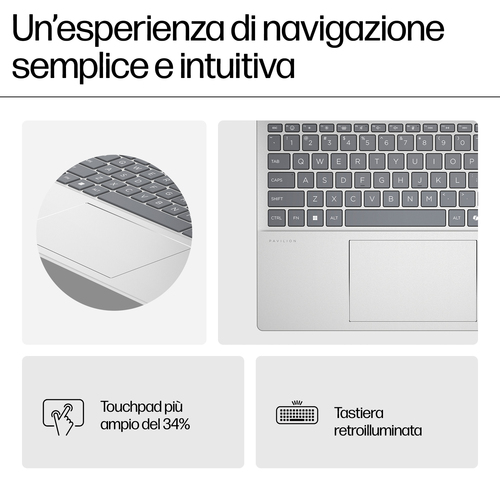 Computer portatile - HP Pavilion 16-af0000 16-af0013nl 40,6 cm (16") - WUXGA - Intel Core Ultra 7 155U - 16 GB - 1 TB SSD 