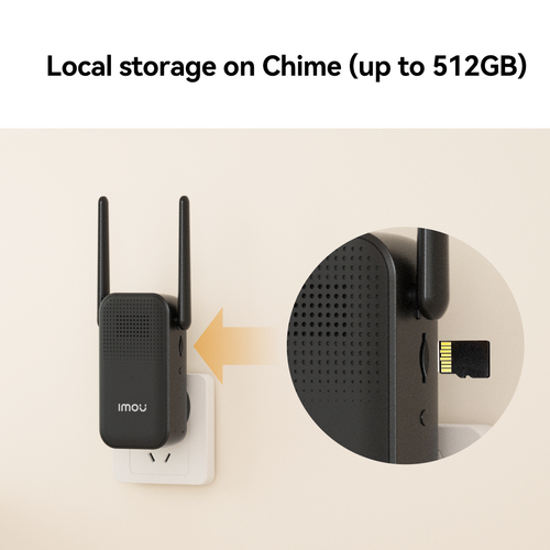 KIT CAMPANELLO 3S WI-FI A BATTE 2+K(4MP) CON WIRELESS CHIME