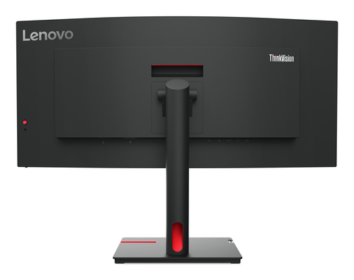 Lenovo T34w-30 34" Class UW-QHD Curved Screen LCD Monitor - 21:9 - Raven Black - 86.4 cm (34") Viewable - Vertical Alignme