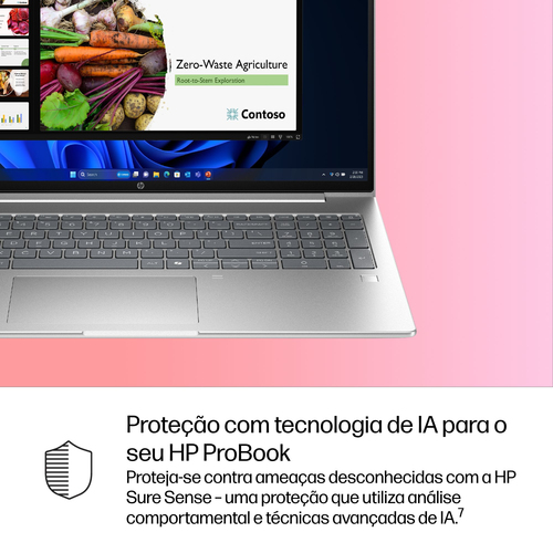HP ProBook 4 G1i 40,6 cm (16") Notebook - WUXGA - 60 Hz - Intel Core Ultra 7 255H - 24 GB - 512 GB SSD - Intel Chip - 1920