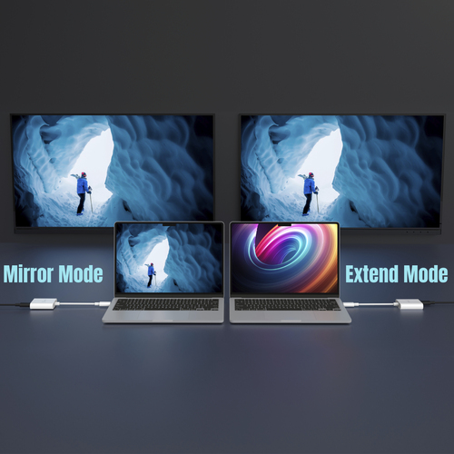 j5create JCA164 Adaptador de transferência de dados/AV - 1 - 3840 x 2160 Supported - Branco