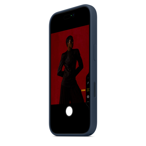 Apple Hülle für Apple iPhone 17 Pro Smartphone - Mitternacht - 1 / Pack - Seidig, Softtouch - Kratzfest, Sturzsicher, Stur