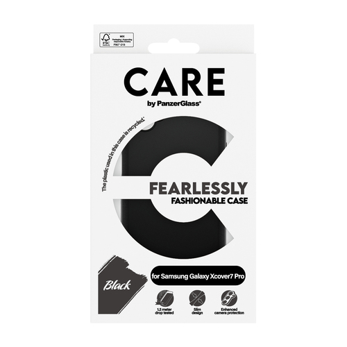 PANZERGLASS CARE TPU CASE GALAXY XCOVER7 PRO 5G BLACK