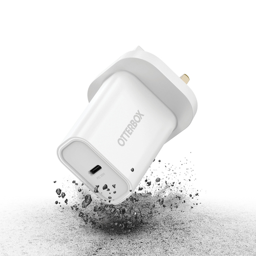 OtterBox 30 W Adaptador de CA - 1 USB Type-C - Reino Unido - Branco