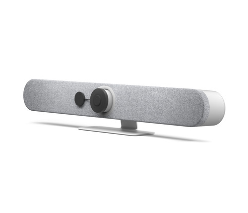 Caméra de Vidéoconférence Logitech Rally Bar 960-001351 - 30 fps - Blanc - USB 3.0 - Vidéo 3840 x 2160 - Mur, Clip/Support