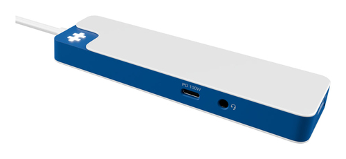 Hyper HyperDrive HD4103BUGL USB-Typ C Docking Station für Monitor, Desktop-PC, Notebook, Tablet, Tastatur, Flash-Laufwerk 