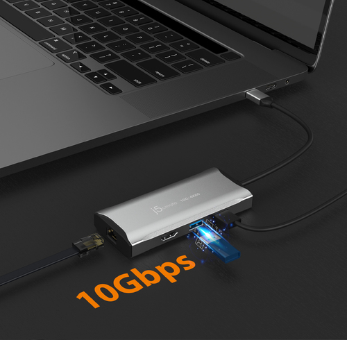 4K60 ELITE USB-C 10GBPS TRAVEL DOCK