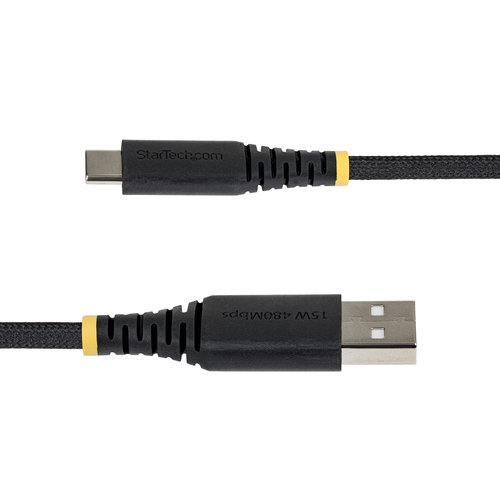 StarTech.com 1 m USB-C/USB-A Data Transfer Cable - 1 - Cable for Workstation, Wall Charger, Power Bank - First End: 1 x US