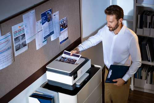 HP OfficeJet Pro Wireless Color Printer, Instant Ink; Two-sided printing. Print technology: Thermal inkjet, Printing: Colo