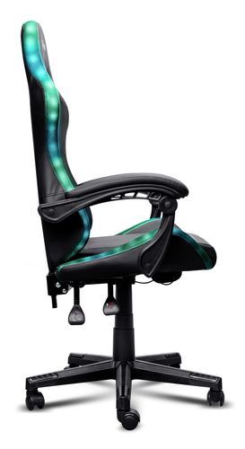 Trust 25979. Produkttyp: PC-Gamingstuhl, Maximales Nutzergewicht: 110 kg, Sitztyp: Gepolsterter Sitz. Breite: 640 mm, Tief