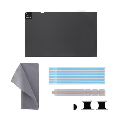 StarTech.com 15.6-inch 16:9 Bright Privacy Screen Filter with Touch, Flip-Over, 75% Light Transmittance, Anti-Glare Privac
