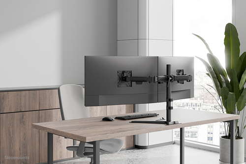 Neomounts Height Adjustable Monitor Stand - 25.4 cm (10") to 81.3 cm (32") Screen Support - 12 kg Load Capacity - LCD Disp