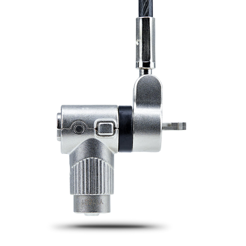 StarTech.com 3-in-1 Universal Laptop Lock 6.6ft, Master Keyed Locking Cable, Security Cable, Compatible w/Noble Wedge®/Nan