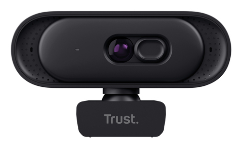 Trust - Webcam - 30 fps - Schwarz - USB 2.0 Typ A/USB 2.0 Typ C - 2560 x 1440 Pixel Videoauflösung - 2K - Fixfokus - 75° A